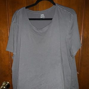 Gray, Old Navy, Short Sleeve Tee.